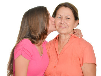 grandmother and granddaughter